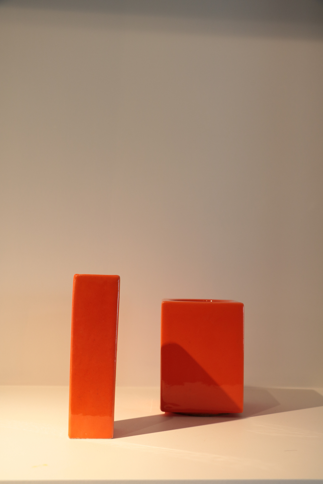 Orange Vases