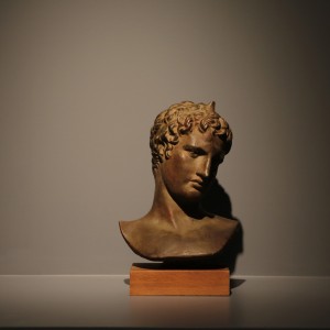 Plaster bust