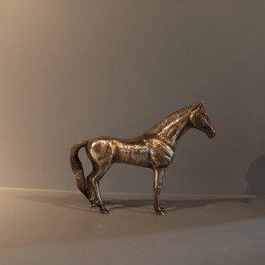 Silver horse